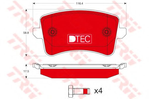 Set placute frana,frana disc AUDI A5 Cabriolet (8F