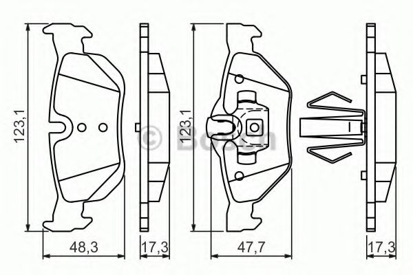 Set placute frana,frana disc BMW 1 Cabriolet (E88)