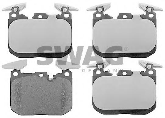 Set placute frana,frana disc BMW 1 (F20), BMW 3 (F30, F35, F80), BMW 3 Touring (F31) - SWAG 20 91 6902