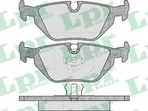 Set placute frana,frana disc BMW 3 Touring (E46) (1999 - 2005) LPR 05P463