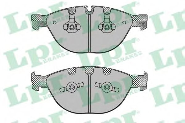 Set placute frana,frana disc BMW 5 (E60) (2003 - 2010) LPR 05P1410