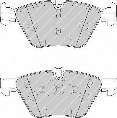 Set placute frana,frana disc BMW 5 (F10, F18) (2009 - 2016) FERODO FDB1773