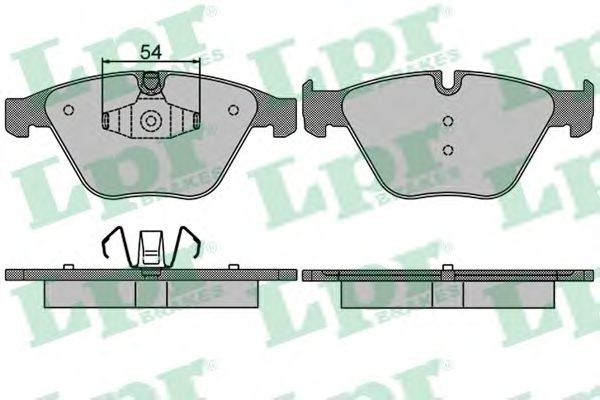 Set placute frana,frana disc BMW Seria 3 (E90) (20