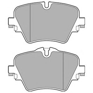 Set placute frana,frana disc BMW X1 (F48) (2015 - 2016) DELPHI LP3182 piesa NOUA