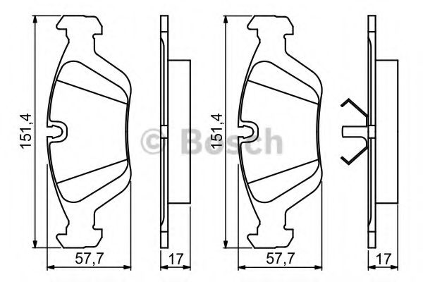 Set placute frana,frana disc BMW Z3 cupe (E36) (19