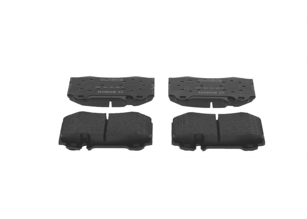 set placute frana,frana disc BOSCH 0 986