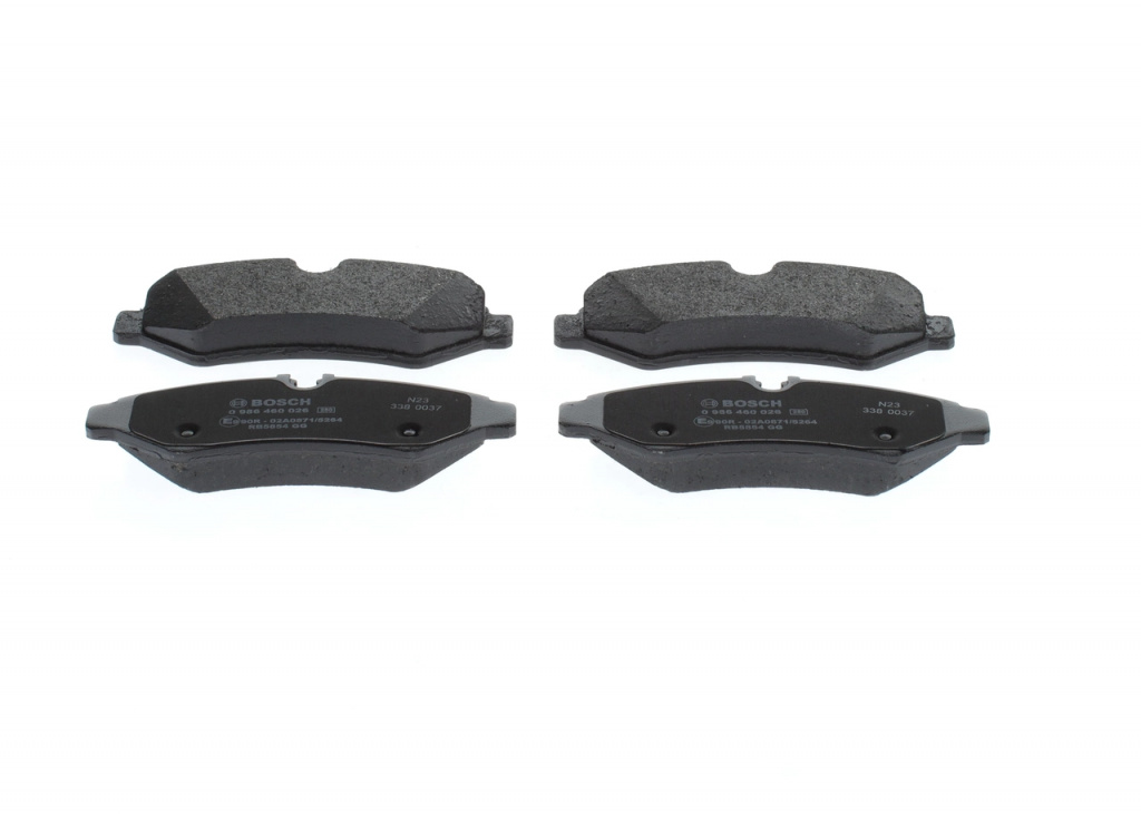 set placute frana,frana disc BOSCH 0 986