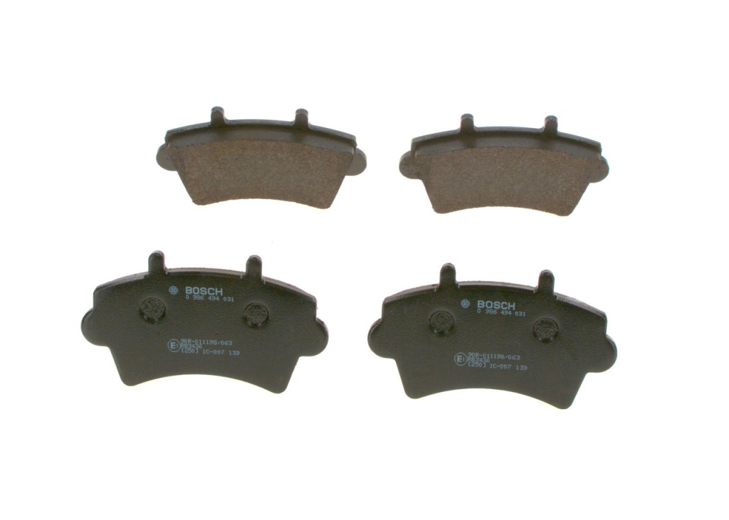 Set placute frana,frana disc BOSCH 0 986 494 031