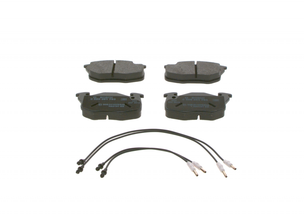 Set placute frana,frana disc BOSCH 0986461763 compatibil cu RENAULT RAPID Autoutilitara/limuzina spatioasa (F40_, G40_) 1985 1986 1987 1988 1989 1990 1991