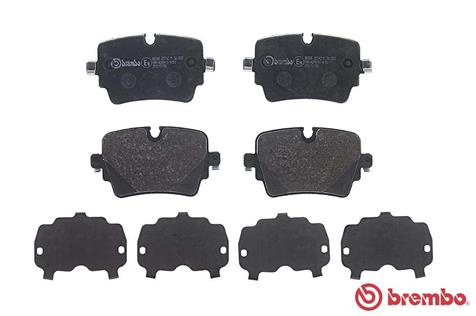set placute frana,frana disc BREMBO P360