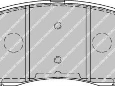 Set placute frana,frana disc CHEVROLET CAPTIVA (C100, C140) (2006 - 2016) FERODO FDB1934 piesa NOUA