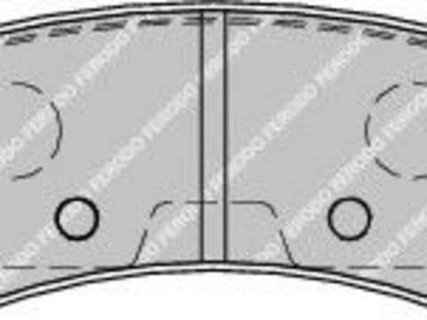 Set placute frana,frana disc CHEVROLET LACETTI Combi (J200) (2005 - 2016) FERODO FDB1889 piesa NOUA