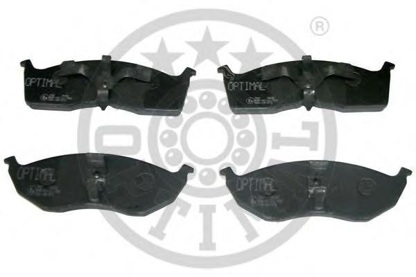 Set placute frana,frana disc CHRYSLER GRAND VOYAGER IV (RG, RS), CHRYSLER VISION limuzina, CHRYSLER NEON limuzina (PL) - OPTIMAL 9932