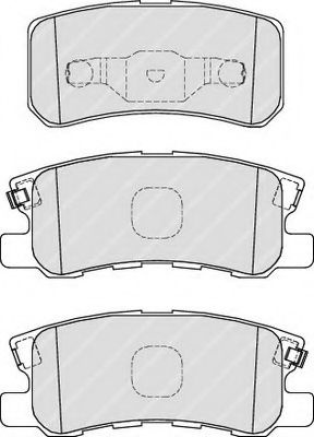 Set placute frana,frana disc CITROËN C4 AIRCROSS 