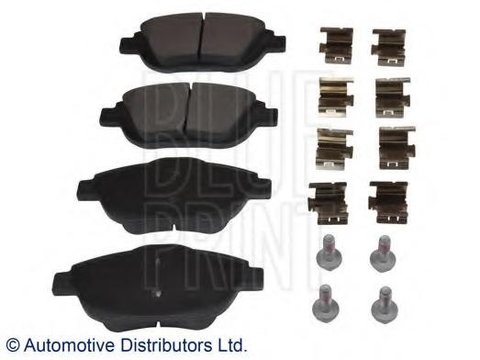 Set placute frana,frana disc Citroen C3 Picasso, Citroen C3 II, Citroen DS3 - BLUE PRINT ADP154208