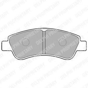 Set placute frana,frana disc CITROEN C4 I (LC) (20