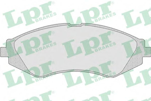 Set placute frana,frana disc DAEWOO LANOS (KLAT) (