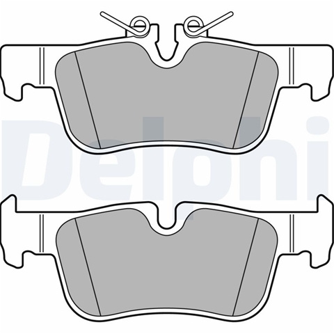 Set Placute Frana,frana Disc Delphi Bmw LP2719