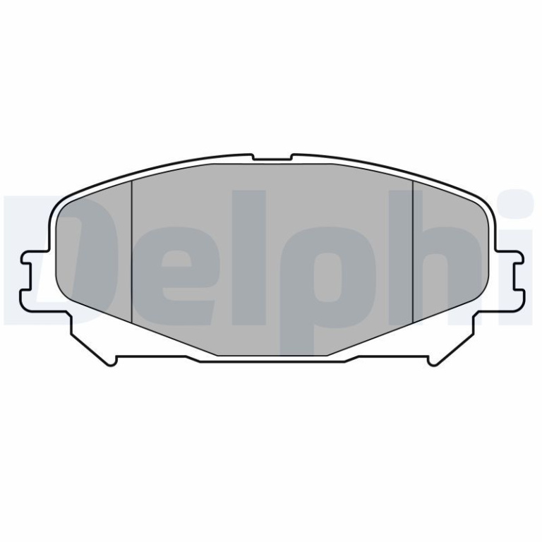 Set placute frana,frana disc DELPHI LP3734