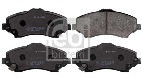 Set placute frana,frana disc FEBI BILSTEIN 116063