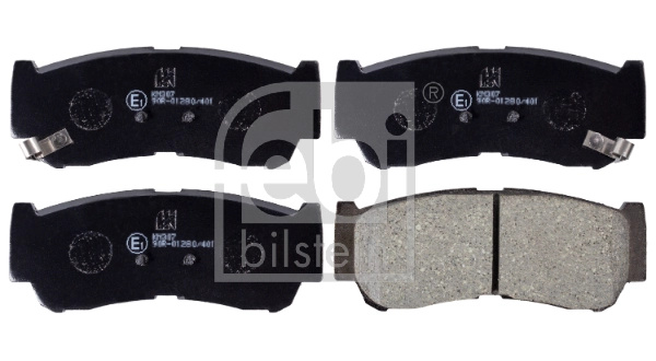 Set placute frana,frana disc FEBI BILSTEIN 16668 pentru HYUNDAI H-1 platou / sasiu 2002-2005