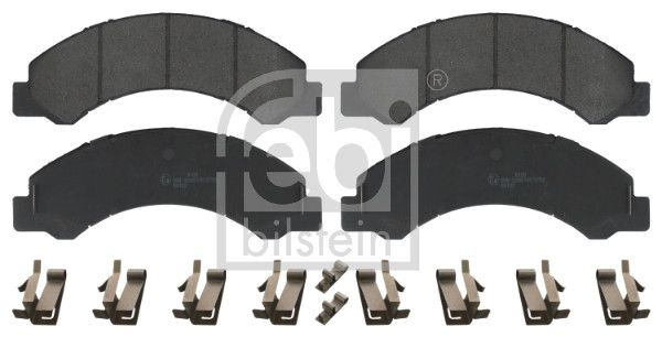 Set placute frana,frana disc FEBI BILSTEIN 16952