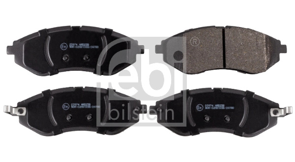 Set placute frana,frana disc FEBI BILSTEIN montare punte fata 16721 model CHEVROLET AVEO / KALOS limuzina (T250, T255) 2005 2006 2007 2008 2009 2010 2011 2012 2013 2014 2015 2016 2017 2018