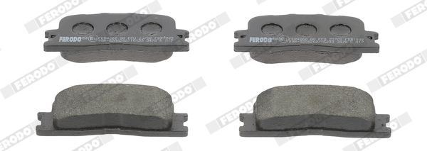 Set placute frana,frana disc FERODO FDB1909