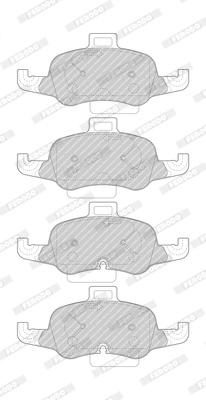 Set placute frana,frana disc FERODO FDB4996 se potriveste la AUDI TT (FV3, FVP) 2014 2015 2016 2017 2018 2019 2020 2021 2022 2023 2024 2025