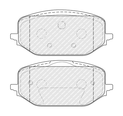 Set placute frana,frana disc FERODO FDB5337 la CITROEN BERLINGO Autoutilitara/limuzina spatioasa (K9) 2018 2019 2020 2021 2022 2023 2024 2025