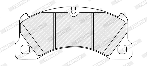 Set placute frana,frana disc FERODO FDB5420 compat