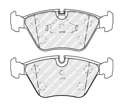 Set placute frana,frana disc FERODO FDB577