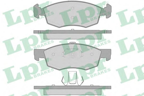 Set placute frana,frana disc FIAT ALBEA (178) (199