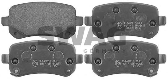 Set placute frana,frana disc FIAT FREEMONT (JF_) -