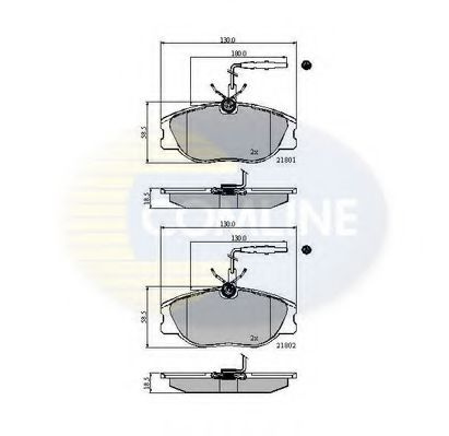 Set placute frana,frana disc FIAT SCUDO caroserie 