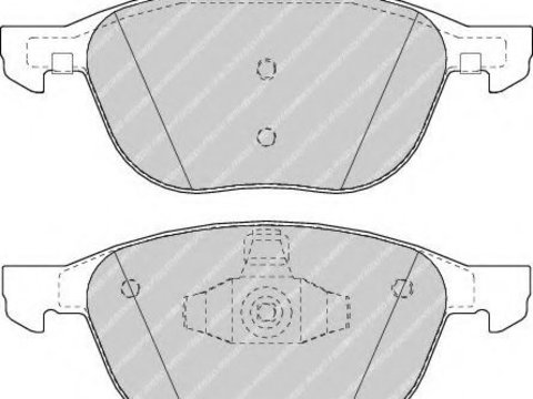 Set placute frana,frana disc FORD C-MAX II (DXA) (2010 - 2016) FERODO FDB1594 piesa NOUA