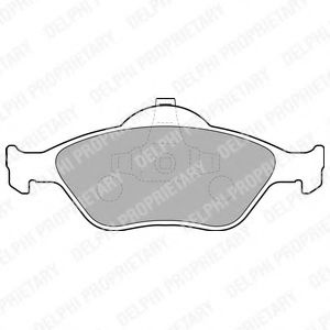 Set placute frana,frana disc FORD KA (RB_) (1996 -
