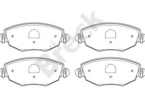 Set placute frana,frana disc FORD MONDEO III Combi (BWY) (2000 - 2007) Break 23279 00 701 10 piesa NOUA