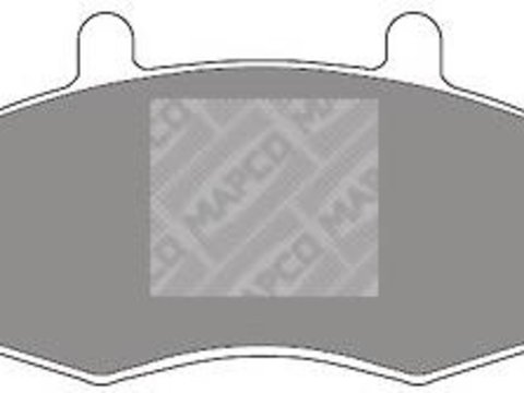 Set placute frana,frana disc FORD TRANSIT bus (T_ _), FORD TRANSIT bus (E_ _), FORD TRANSIT Van (E_ _) - MAPCO 6380