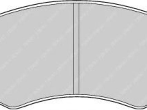 Set placute frana,frana disc HYUNDAI SONATA IV (EF) (1998 - 2005) FERODO FDB600 piesa NOUA