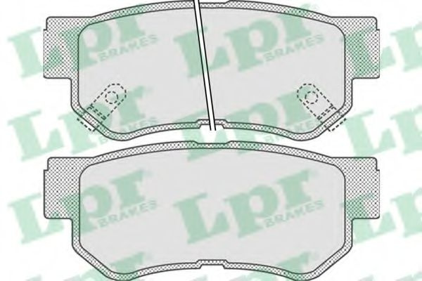 Set placute frana,frana disc HYUNDAI SONATA V (NF)