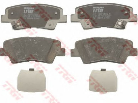 Set placute frana,frana disc HYUNDAI SONATA V (NF) (2005 - 2010) TRW GDB3494