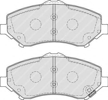 Set placute frana,frana disc JEEP COMPASS (MK49) (