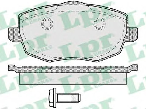 Set placute frana,frana disc LANCIA YPSILON (843) (2003 - 2011) LPR 05P1223 piesa NOUA