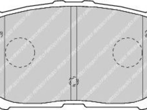 Set placute frana,frana disc LEXUS GS (GRS19, UZS19, URS19, GWS19) (2005 - 2011) FERODO FDB1620 piesa NOUA