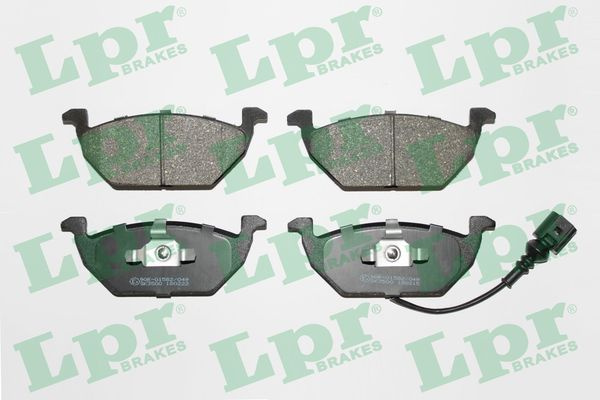 Set placute frana,frana disc LPR 05P692 model VW GOLF V (1K1) 2003 2004 2005 2006 2007 2008 2009