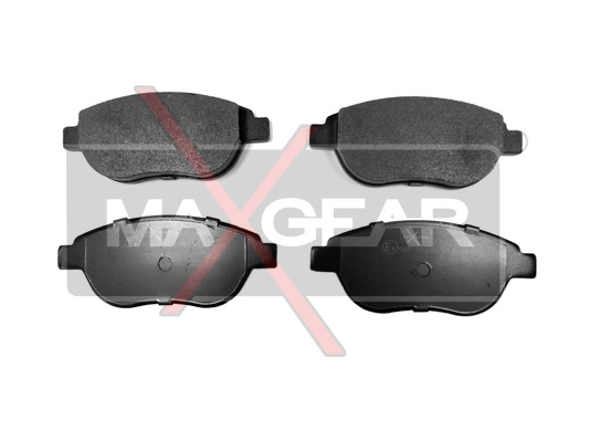 Set placute frana,frana disc MAXGEAR 19-0576
