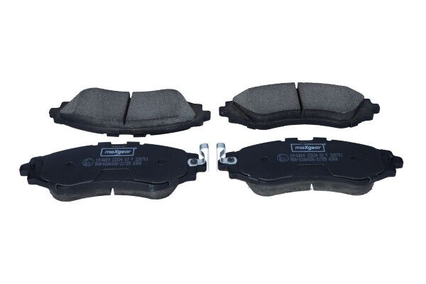 Set placute frana,frana disc MAXGEAR 19-0609 pentru CHEVROLET AVEO / KALOS hatchback (T200)