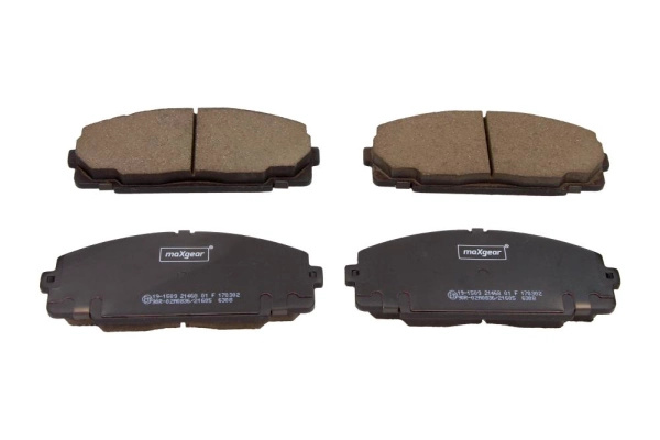 Set placute frana,frana disc MAXGEAR 19-1509 pentr