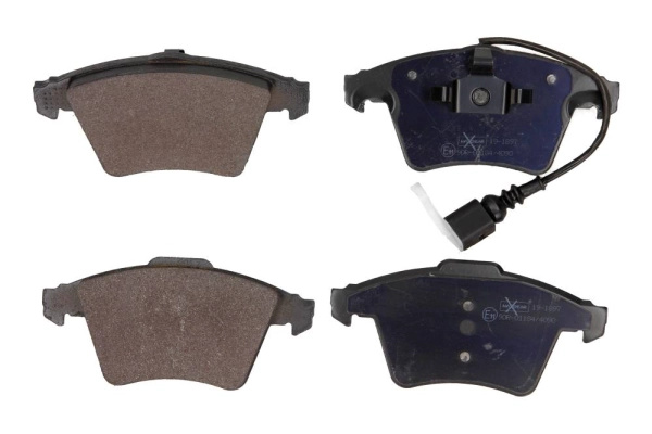 Set placute frana,frana disc MAXGEAR 19-1897 pentru VW MULTIVAN T5 (7HM, 7HN, 7HF, 7EF, 7EM, 7EN) 2003-2015